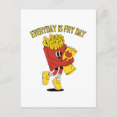 Elke dag is Fry Day Informatiekaartje (Voorkant)
