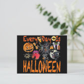 Elke Dag is Halloween Briefkaart (Staand voorkant)