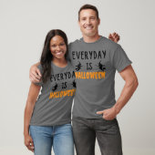 elke dag is halloween retro t-shirt (Unisex)