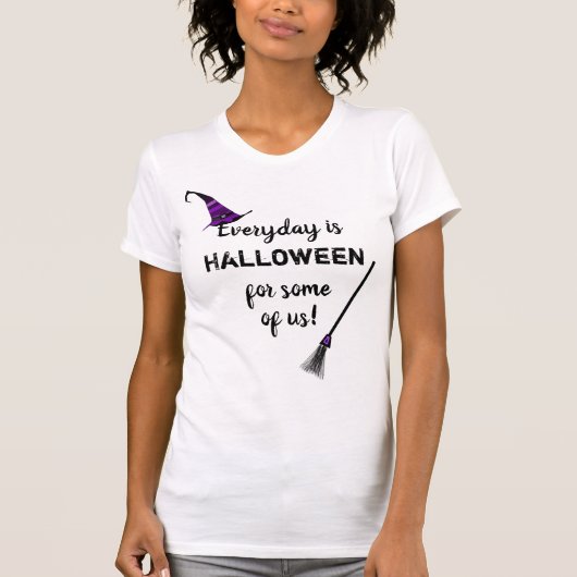 Elke dag is Halloween T-shirt (Voorkant)