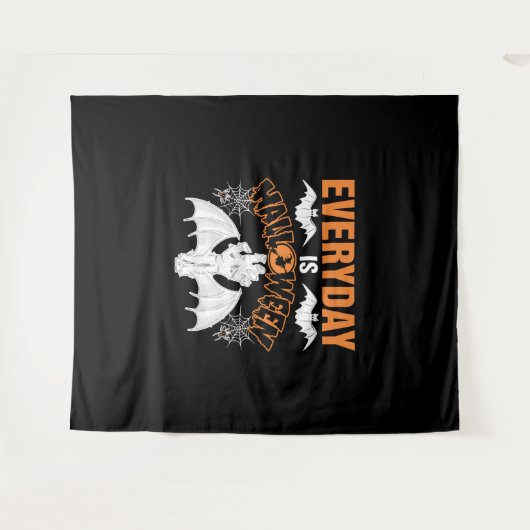 Elke dag is Halloween Wandkleed (Voorkant (horizontaal))