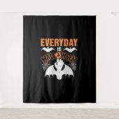 Elke dag is Halloween Wandkleed (Voorkant)