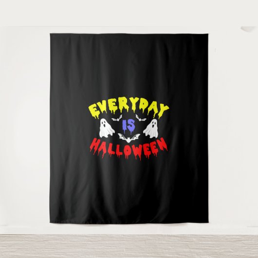 Elke dag is Halloween Wandkleed (Voorkant)