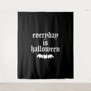 Elke dag is halloween wandkleed