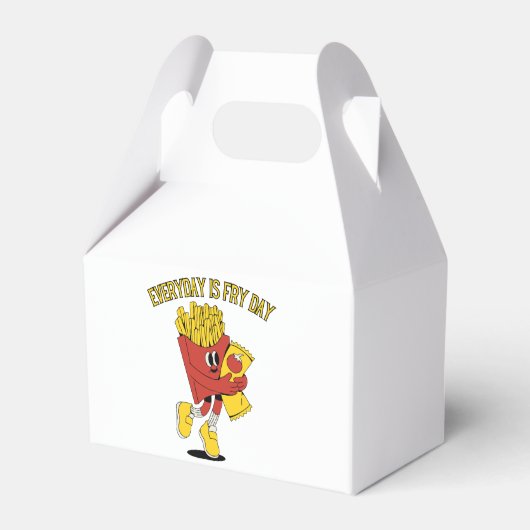 Elke Dag Is Het Fritdag Bedankdoosjes (Voorkant Zijde)