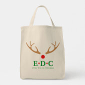 Elke Dag is het Kerstmis Boodschappentas Tote Bag (Achterkant)