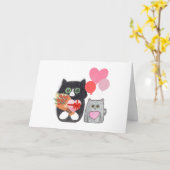 Elke dag is het Meowmy's Dag Kaart (Gele Bloem)