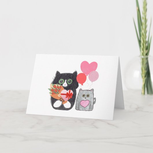 Elke dag is het Meowmy's Dag Kaart (Voorkant)