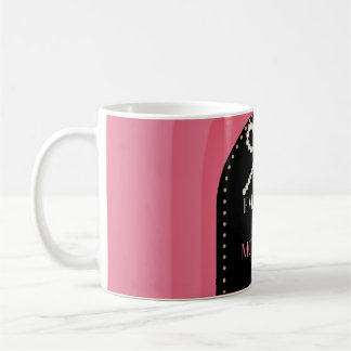 Elke dag is het Moederdag Elegantie Roze Strik Mok