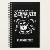 Elke dag is het Schnauzer Day Planner (Voorkant)