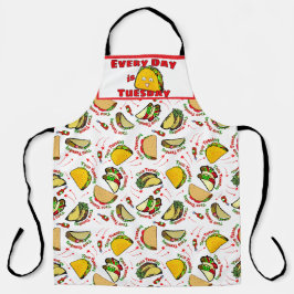 Elke dag is het Taco Tuesday Harde & Zachte Tacos Schort