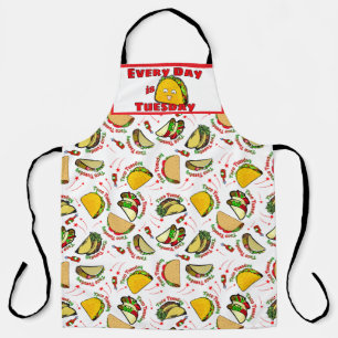 Elke dag is het Taco Tuesday Harde & Zachte Tacos Schort