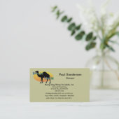 Elke dag is Hump Dag Visitekaartje (Staand voorkant)