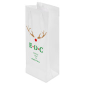 Elke Dag is Kerst Wijn Cadeautas (Achterkant Gekanteld)