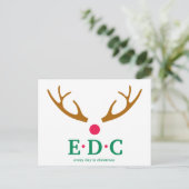 Elke Dag is Kerstmis Ansichtkaart Briefkaart (Staand voorkant)