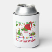 Elke dag is Kerstmis Blikjeskoeler (Blikje Voorkant)