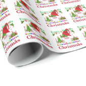 Elke dag is Kerstmis Cadeaupapier (Rol Hoek)