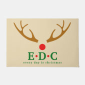Elke Dag is Kerstmis  Deurmat (Voorkant)