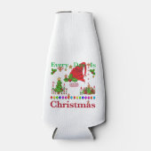 Elke dag is Kerstmis Flesjeskoeler (Voorkant)