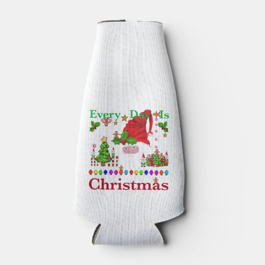 Elke dag is Kerstmis Flesjeskoeler (Voorkant)