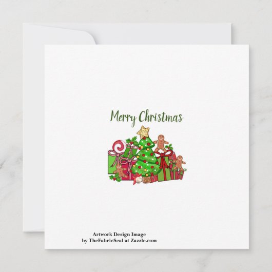 Elke dag is Kerstmis Kaart (Achterkant)