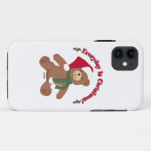 Elke dag is Kerstmis. Kerstduitse Beer Case-Mate iPhone Case (Achterkant (horizontaal))