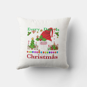 Elke dag is Kerstmis Kussen