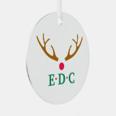 Elke Dag is Kerstmis Metaal Ornament (Voorkant Rechts)