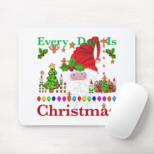 Elke dag is Kerstmis Muismat (Met muis)