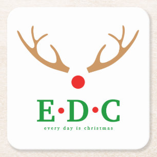 Elke Dag is Kerstmis Onderzetter