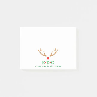 Elke Dag is Kerstmis Post-it® Notes