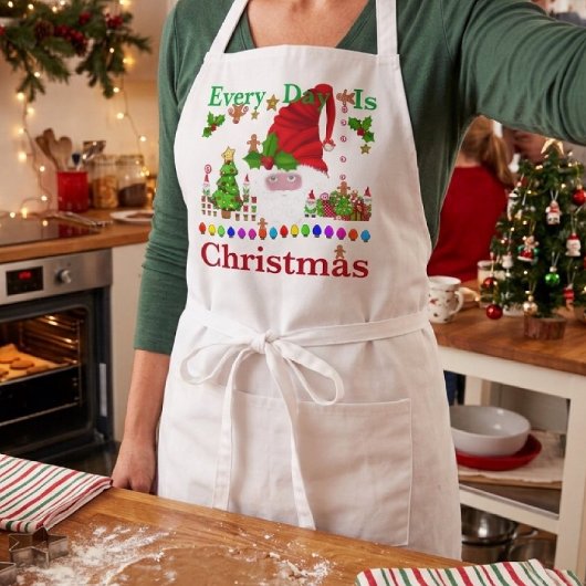 Elke Dag Is Kerstmis Schort