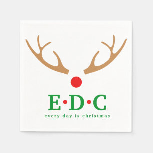 Elke Dag is Kerstmis Servet