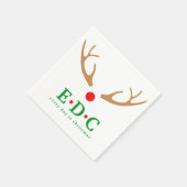 Elke Dag is Kerstmis Servet (Hoek)