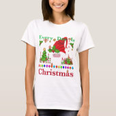 Elke dag is Kerstmis T-shirt (Voorkant)