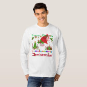 Elke dag is Kerstmis T-shirt (Voorkant volledig)