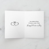 Elke Dag is Magisch | Valentijnsdag  Kaart (Binnen)