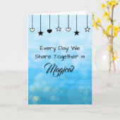 Elke dag is magisch | VALENTIJNSDAG Kaart (Gele Bloem)