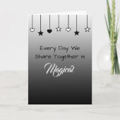 Elke dag is magisch | VALENTIJNSDAG Kaart (Voorkant)