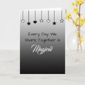 Elke dag is magisch | VALENTIJNSDAG Kaart (Gele Bloem)