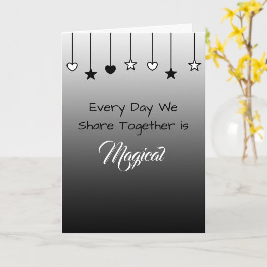 Elke dag is magisch | VALENTIJNSDAG Kaart (Gele Bloem)