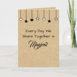 Elke Dag is Magisch | Valentijnsdag Kaart