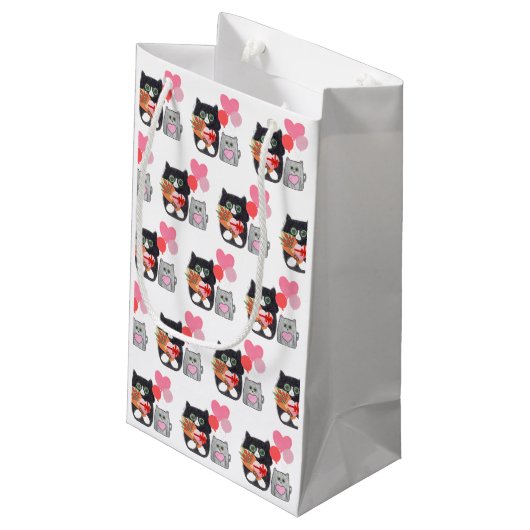 Elke dag is Meowmy's Dag Klein Cadeauzakje (Achterkant Gekanteld)