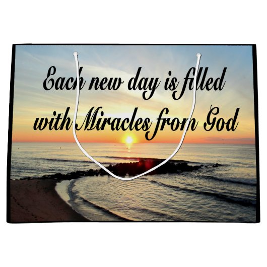 ELKE DAG IS MIRACLINE VAN GOD GROOT CADEAUZAKJE (Voorkant)