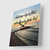 ELKE DAG IS MIRACLINE VAN GOD VIERKANTE KLOK (Hoek)