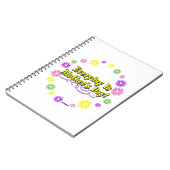 Elke Dag Is Moederdag! Bloemenring Notitieboek (Linkerzijde)