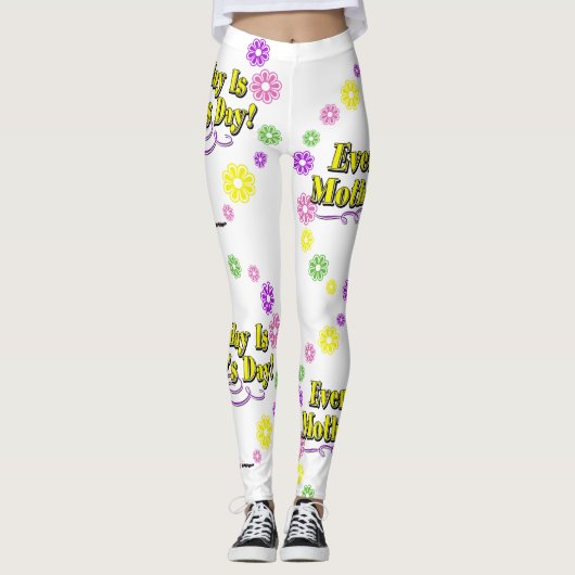 Elke dag is Moederdag Leggings (Voorkant)