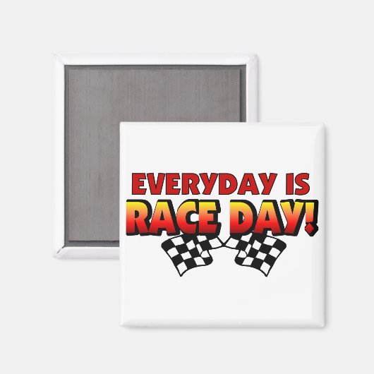 Elke dag is razedag magneet (Voorkant / Achterkant)