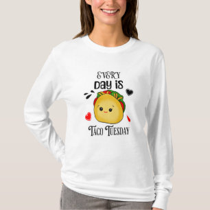 Elke dag is Taco dinsdag T-shirt