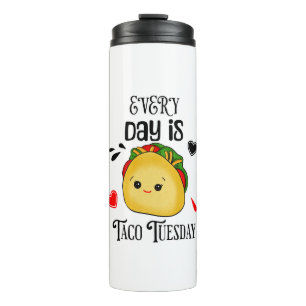 Elke dag is Taco dinsdag Thermosbeker